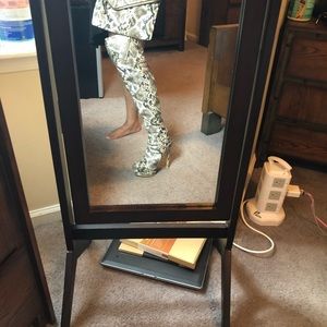 Over the Knee Boots and Clutch, sold as a set